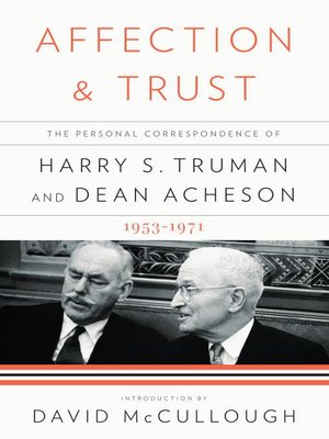 cover image of Affection and Trust
